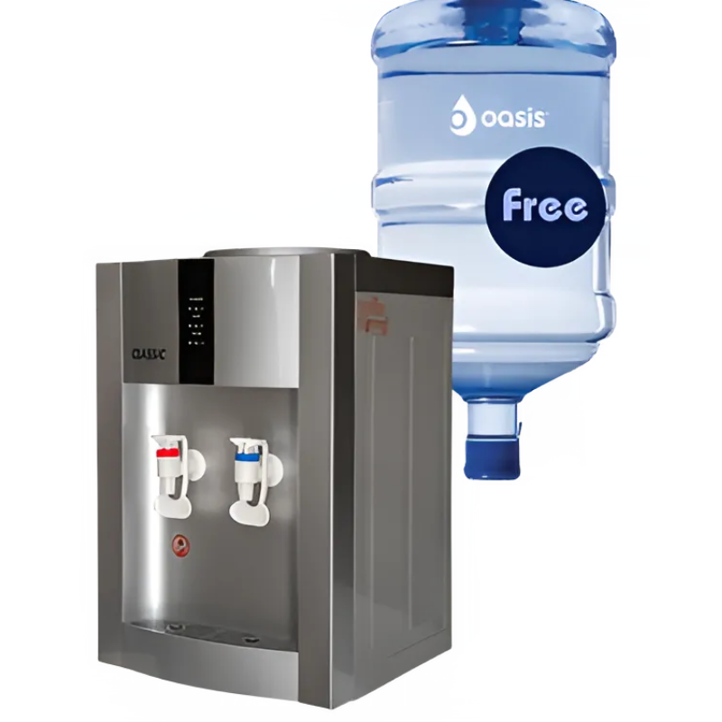 Desktop Dispenser with FREE 20 l Water Bottle